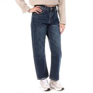 Jean Barrel Bleu Brut Femme Oraije Barrel Bony pas cher