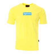 T-shirt Jaune/Bleu Homme Supreme Grip Michael