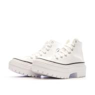 Baskets Blanches Femme Converse All Star Lugged A10364C vue 6