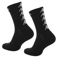 Chaussettes de Sport Noir/Blanc Kappa Eleno vue 2