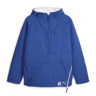 OM Doudoune Réversible Blanche/Bleu Homme Puma 2023/24 vue 3