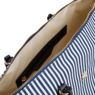 Sac à Cabas Rayure Blanc/Marine Femme Tommy Hilfiger Poppy Summer Tote vue 3