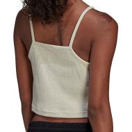 Débardeur Écru Femme Adidas Studio vue 2