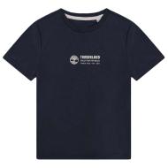 T-shirt Marine Garçon Timberland T60084 pas cher