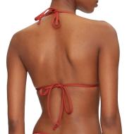 Haut de Bikini Terracotta Femme Lacoste Printed Jeresey vue 2