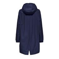 Coupe vent à capuche réversible Marine/Argent Femme Only Fry vue 2