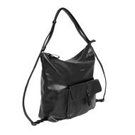 Sac à main Noir Femme Manoukian Tempo vue 3