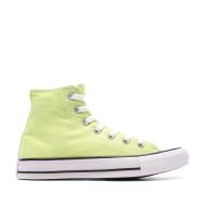 Chuck Taylor All Star Baskets Jaune Fluo Femme Converse vue 2