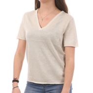 T-shirt Écru Femme JDY Carmen