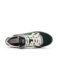 Baskets Verte Homme Pepe Jeans Brit Road vue 4
