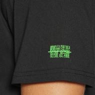 T-shirt Noir Homme Globe Skull vue 3