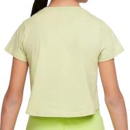 T-shirt Vert Fille Nike Futura vue 2