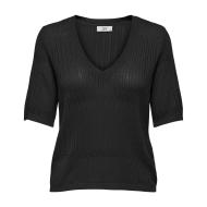 T-Shirt en Maille Noir Femme JDY Pullover pas cher
