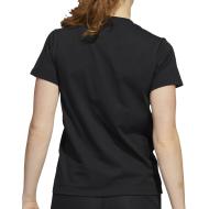 T-shirt Noir Femme Adidas Fun vue 2
