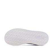 Baskets Blanc/Noir Enfant Adidas Grand Court vue 5