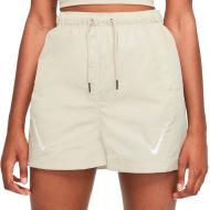Short Beige Femme Nike Swoosh