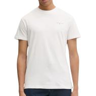 T-shirt Blanc Homme Tommy Hilfiger Linear DM0DM21188