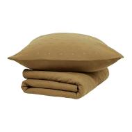 Couvre lit Ocre + 2 Taies D'oreiller Today 260x240cm vue 2