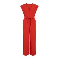 Combinaison Rouge Femme Vila Visivia pas cher