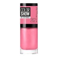 Vernis à Ongles Femme Maybelline Color Show 60 Secondes 262 Pink Boom pas cher