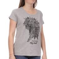 T-shirt Gris Femme Teddy Smith Rose