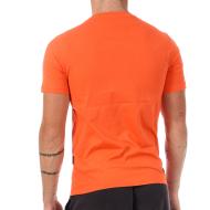 T-shirt Orange Homme Supreme Grip Michael vue 2