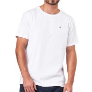 T-shirt Blanc Homme Tommy Hilfiger 2S87904671 pas cher