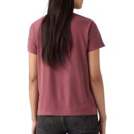 T-Shirt Bordeaux Femme Levi's Perfect 1 vue 2