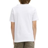 T-Shirt Blanc Garçon Jack & Jones Greene vue 2