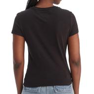 Camiseta negra de mujer Tommy Hilfiger Tjw Slim ver 2