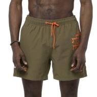 Maillot de bain Kaki/Orange Homme Von Dutch MICK pas cher