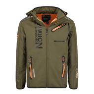 Veste Softshell Kaki Homme Geographical Norway GN-ROYAUTE pas cher