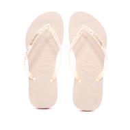 Tongs Roses Paillettes Femme Havaianas Hav Slim Glitter Flourish vue 3