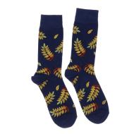 Chaussettes Bleu Mixte Stella Green Feuille pas cher