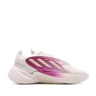 Baskets Blanc/Violet Femme Adidas Ozelia vue 2
