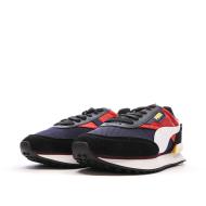 Baskets Marine/Noir/Rouge Garçon Puma Future Rider vue 6