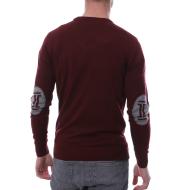 Pull over Bordeaux Homme Hungaria V NECK EDITION vue 2