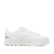 Baskets Blanches Fille Puma Mayze Shiny 384795 vue 2