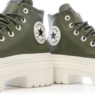 Baskets Kaki Femme Converse Chuck Taylor All Star Lugged Heel vue 7