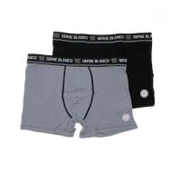 Boxers Gris/Noir Homme Serge Blanco CLASSC pas cher