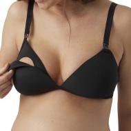 Soutien gorge D'allaitementNoir Femme Mamalicious Laira vue 3