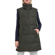 Doudoune sans manche Marron Femme Vero Moda Coated