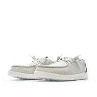 Chaussures Grises Femme Hey Dude Wendy Woven vue 6