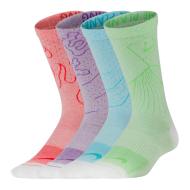 2x Paires de Chaussettes Multicolores Garçon Nike CU8132 pas cher