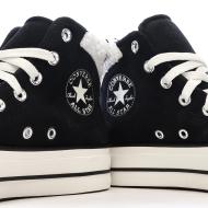Baskets Noires Femme Converse Chuck Taylor All Star Puff vue 7