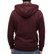 Sweat Zippé Bordeaux Homme Superdry Essential vue 2