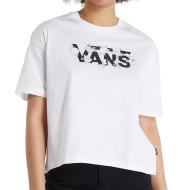 T-shirt Blanc Femme Vans Flow Rina pas cher