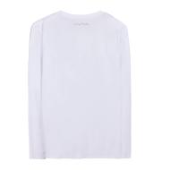 T-Shirt Manches Longues Blanc Homme Teddy Smith Jim vue 2