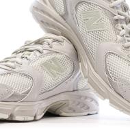 New Balance 530 Baskets Ecru Homme vue 7