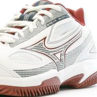 Chaussures de Tennis Blanche Femme Mizuno Break Shot vue 7